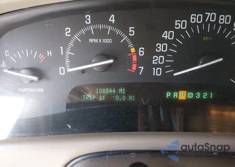 1999 Buick Park Avenue Ultra Cmi из США, поврежденный, VIN 1G4CU5213X4636835